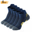 Navy Blue AnkleThick Knit Sports Sock
