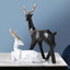 Deer Statue Home Decor Figurines Reindeer Sculpture