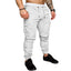 Gray Casual Sport Pants Bottoms