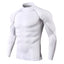 White Men Bodybuilding Sport T-shirt