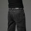 Black Men's Cotton Stretch Slim Jeans