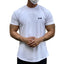 White Muscle Fitness T Shirt Blouses