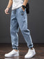 Men's Streetwear Cargo Denim Jogger Pants