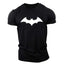 Black Men's Bat Graphic 3D T-shirts