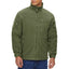 Green Fleece Jacket Thermal Warm Work Coats