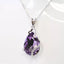 Women's Purple Color Pendant Necklace