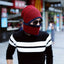 Red Wool Scarf Caps Mask