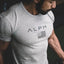 Gray  Men's Gym Compression T-shirt