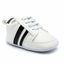Striped Lace-Up Baby Sneakers