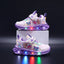 Purple LED Casual Lighted Sneakers