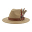 Hats Men Felt Hat Feather Luxury Fashion